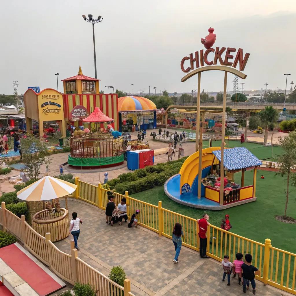 Chicken Fun Park Overview