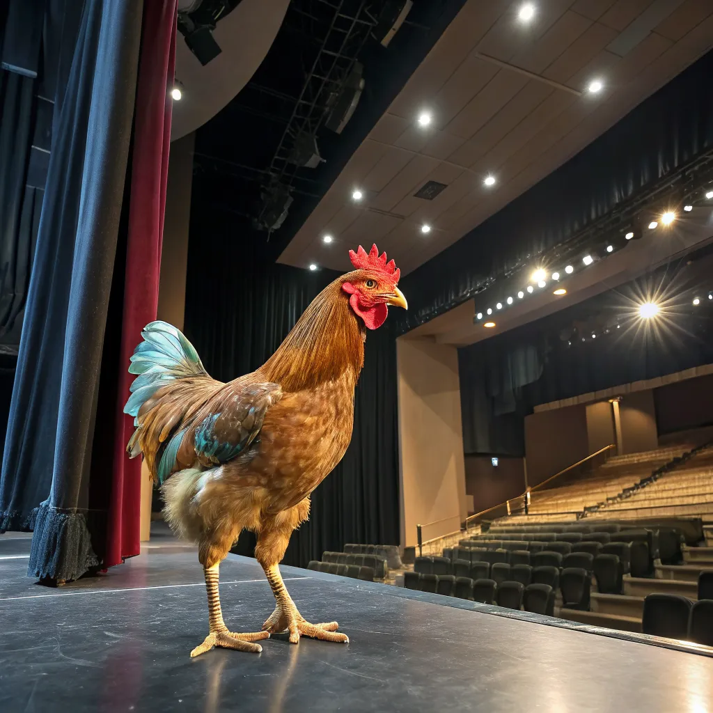 Hologram Hen Theater