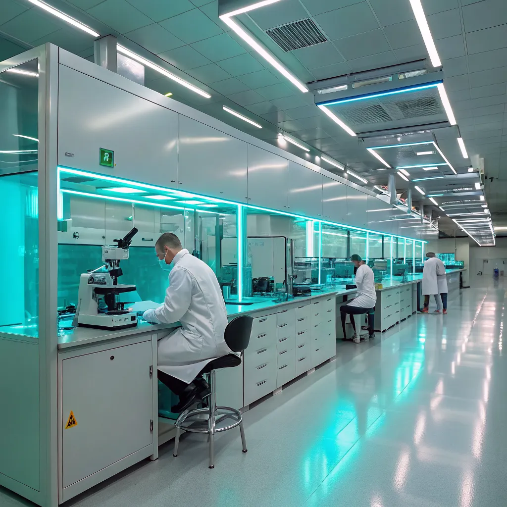 Neon Hatchery Lab